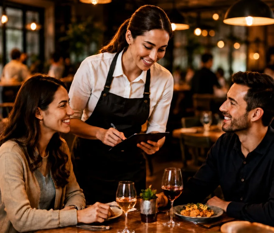 Restaurant dine-in service